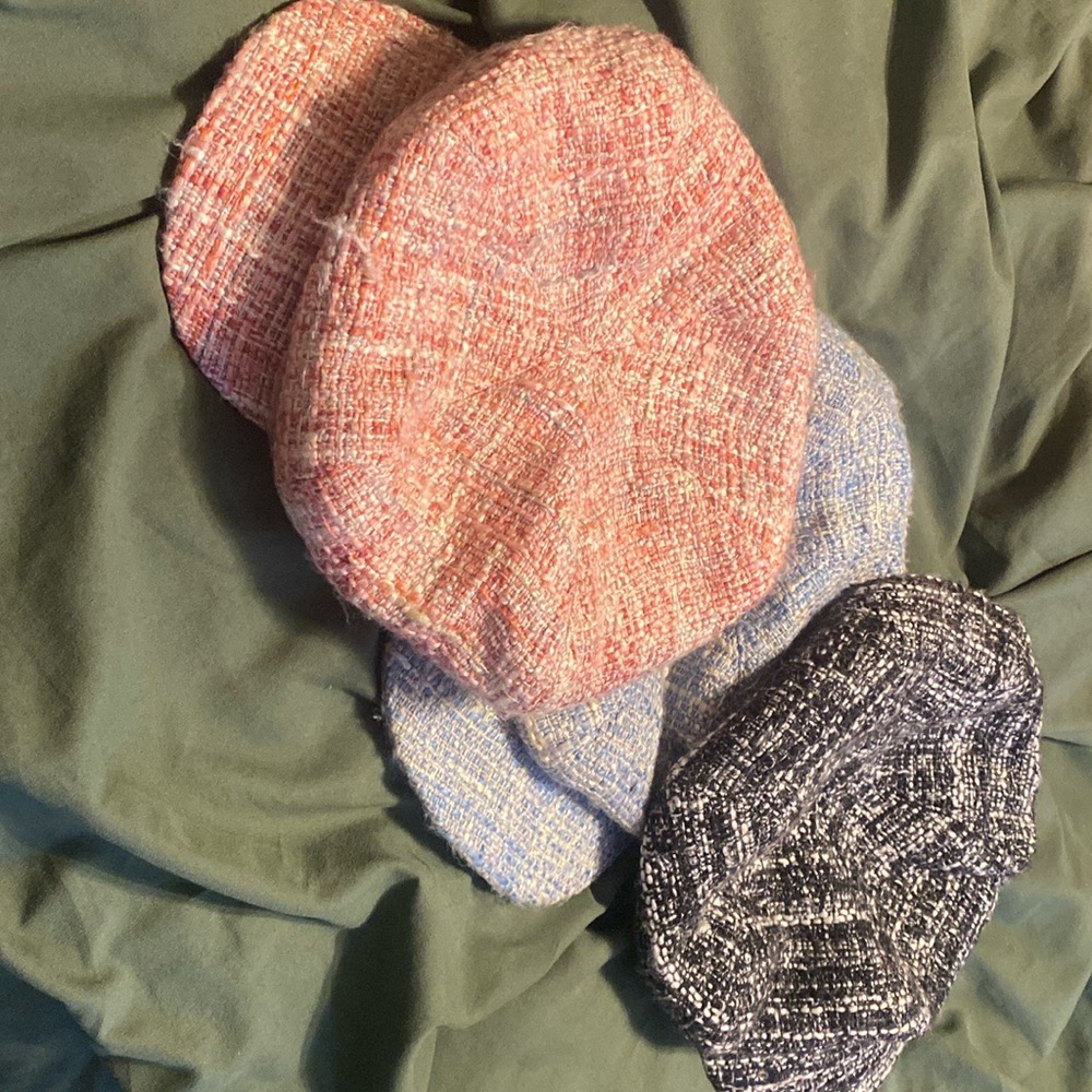 3 hats